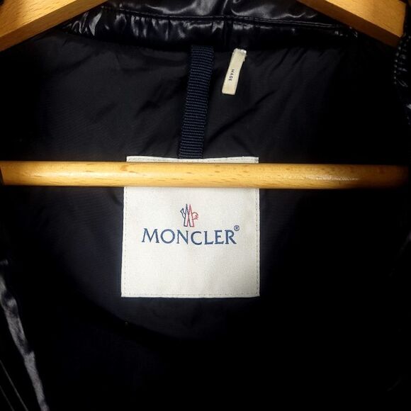 Moncler Ladies Magritte Black Diamond Quilted Down Puffer Jacket size 3 M/L - Picture 6 of 13